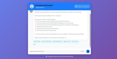 siapberbatik kesbangpol deliserdang